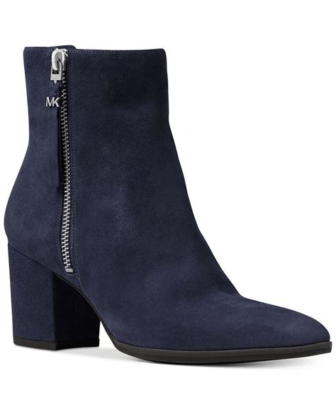 michael michael kors dawson suede booties